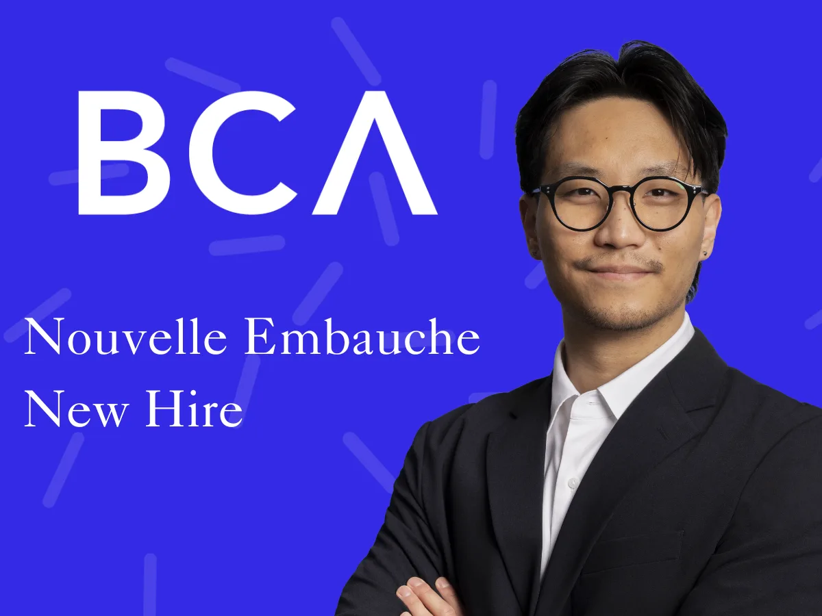 Un nouvel avocat chez BCA !