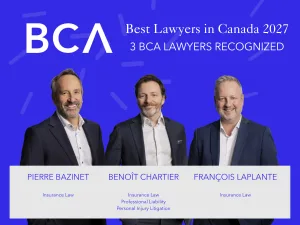 Three BCA Avocats Lawyers Recognized in « The Best Lawyers in Canada » 2027 Rankings