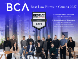 BCA reconnu parmi les Best Law Firms – Canada 2027